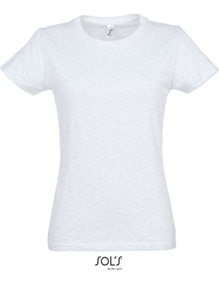 Damen T-Shirt – Imperial – Ash XXL