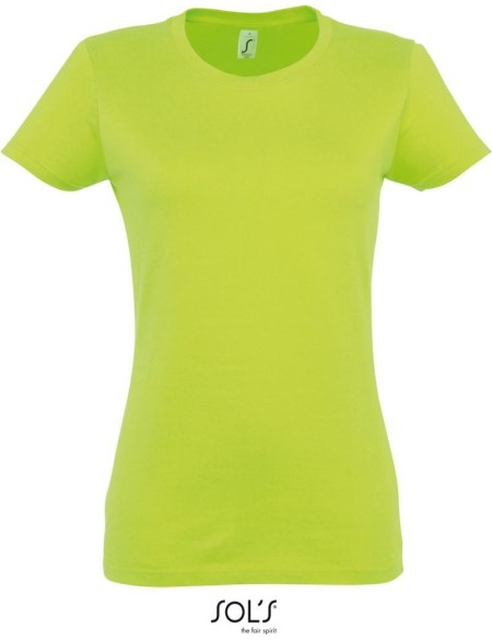 Damen T-Shirt - Imperial - Apfelgrün S