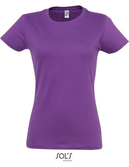 Damen T-Shirt - Imperial - Hellviolett L