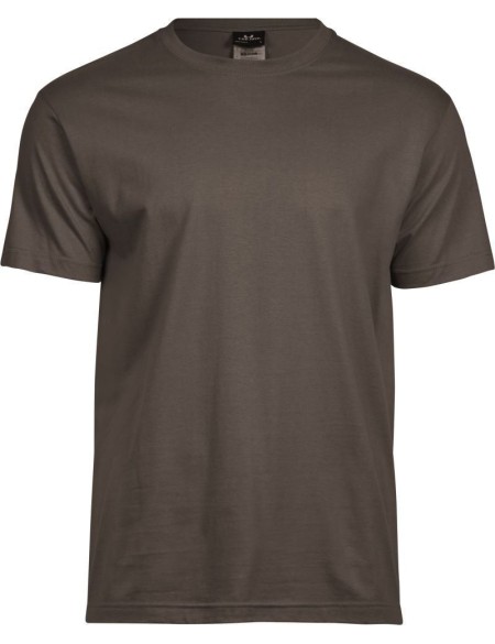 Herren-T-Shirt – Teejays „Sof Tee“ – Schokolade XXL