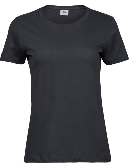 Damen T-Shirt - Teejays ''Sof Tee'' - Dunkelgrau M