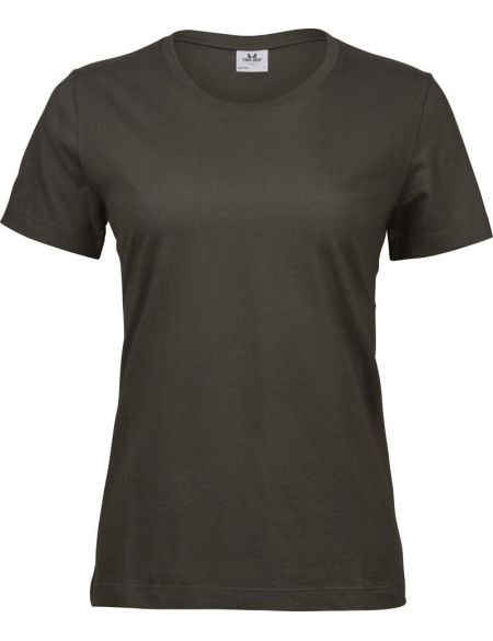 Damen-T-Shirt – Teejays „Sof Tee“ – Weiß
