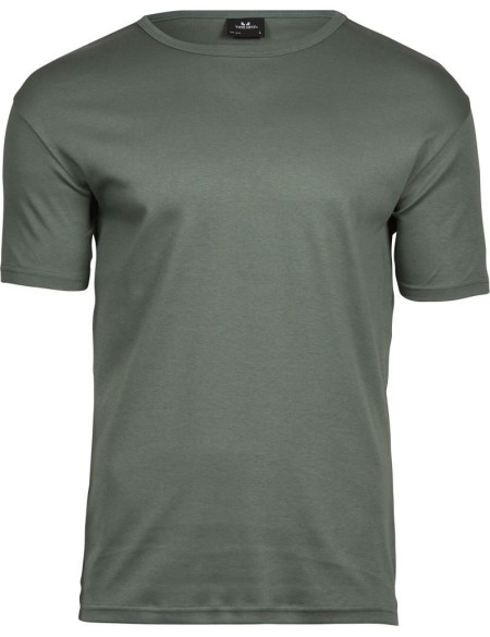 Herren T-Shirt - Teejays Interlock - Blattgrün S