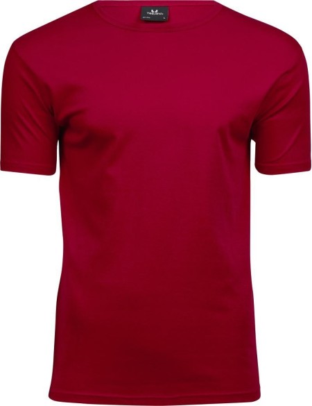 Herren T-Shirt - Teejays Interlock - Rot S