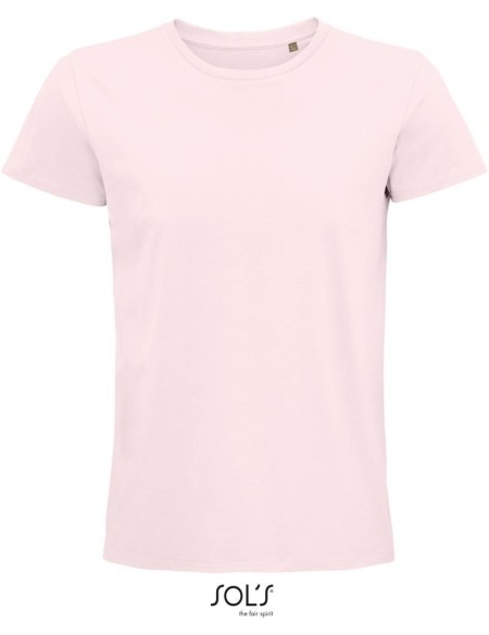 Herren-T-Shirt – Pioneer – Burgunderrot – Blassrosa L