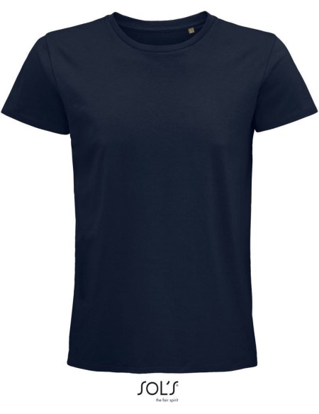 Herren-T-Shirt – Pioneer – Burgunderrot – Französische Marine XXL