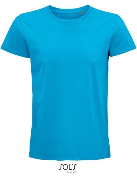 Herren-T-Shirt – Pioneer – Burgund – Aqua 3XL