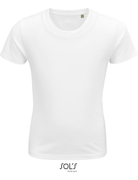 Kinder-T-Shirt - Pioneer - Weiß 8 Jahre