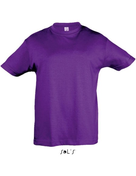 Kinder-T-Shirt - Regent - Dunkelviolett 8 Jahre