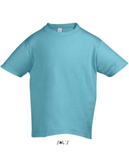 Kinder-T-Shirt - Regent - Atollblau 2 Jahre