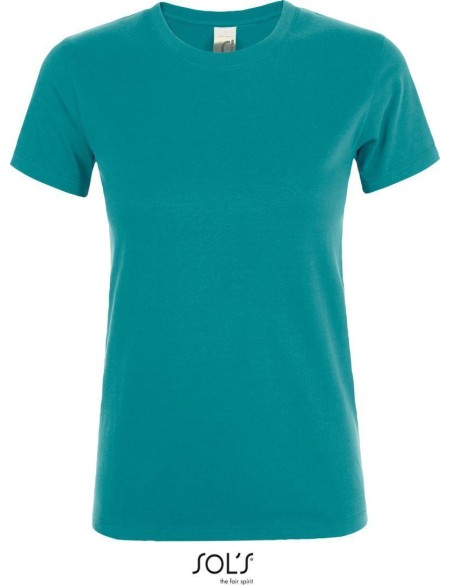 Damen T-Shirt - Regent - Entenblau L