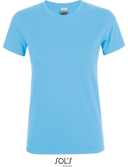 Damen-T-Shirt – Regent – Himmelblau XL