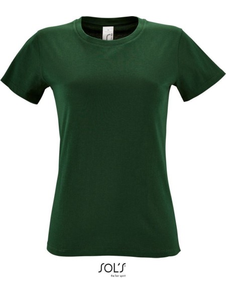 Damen T-Shirt - Regent - Flaschengrün M