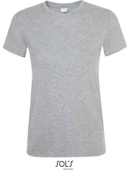 Dámské tričko - Regent - Grey melange XL