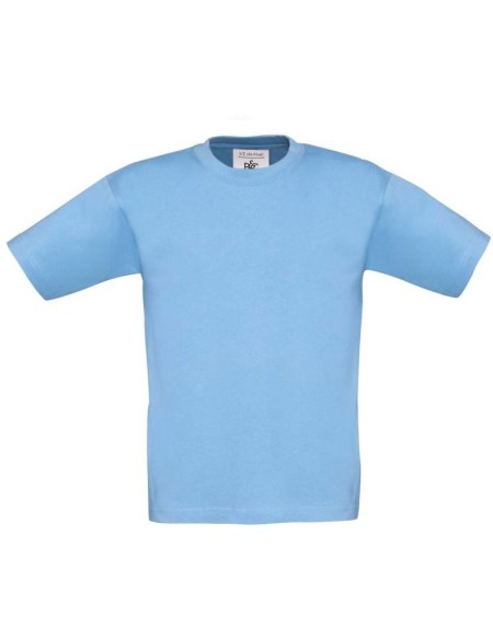 Kinder-T-Shirt - B+C - Himmelblau 3-4 Jahre