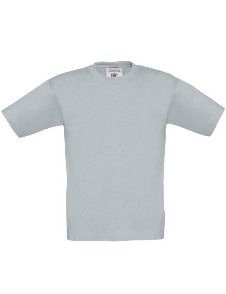 Kinder-T-Shirt – B+C 190 – Pazifikgrau 5–6 Jahre