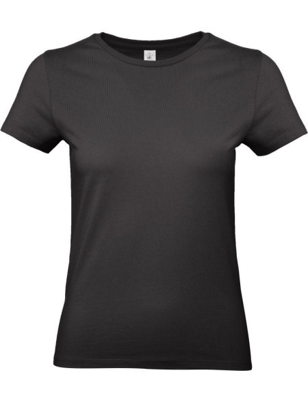 Damen-T-Shirt – B+C E190 – Schwarz 3XL