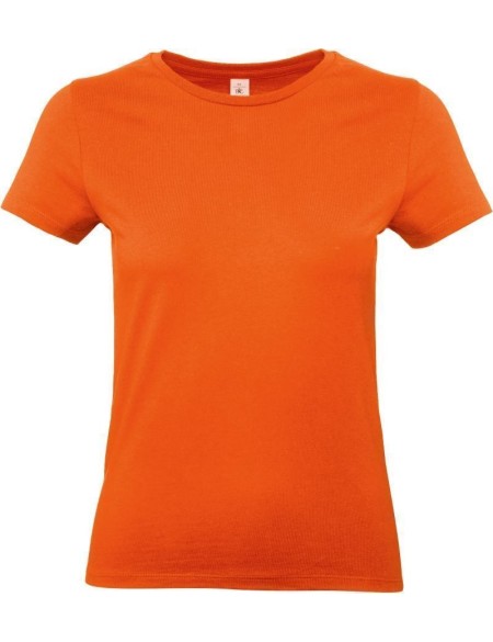 Dámské tričko - B+C E190 - Oranžová L