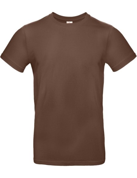 Herren-T-Shirt – B+C E190 – Schokolade XS