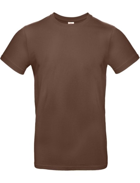 Herren-T-Shirt – B+C E190 – Schokolade 3XL