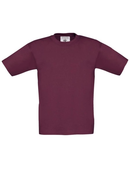 Kinder-T-Shirt – B+C 150 – Burgund 12–14 Jahre