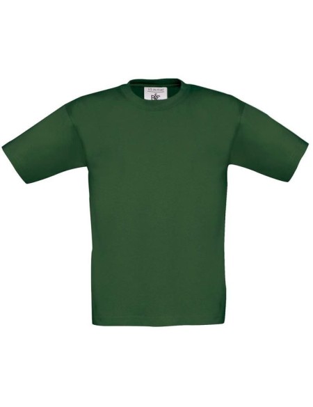 Kinder-T-Shirt – B+C 150 – Flaschengrün 5–6 Jahre