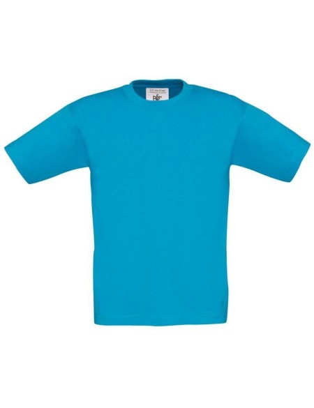 Kinder-T-Shirt - B+C 150 - Atollblau 3-4 Jahre