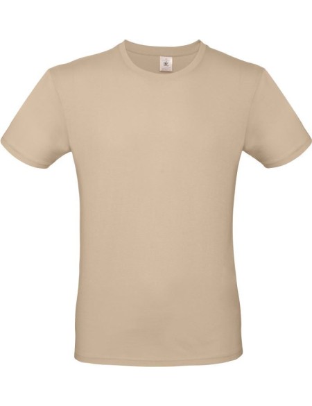 Pánské tričko - B+C E150 - Sand XL