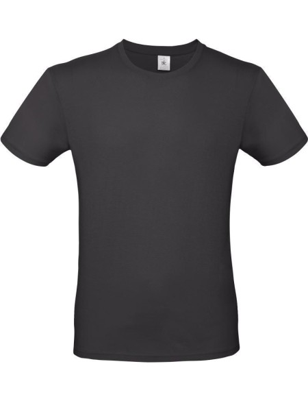 Herren-T-Shirt – B+C E150 – Schwarz pur L