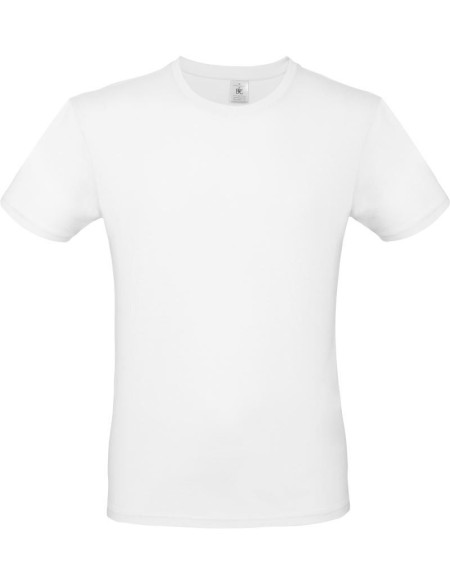 Herren-T-Shirt – B+C E150 – Weiß 4XL