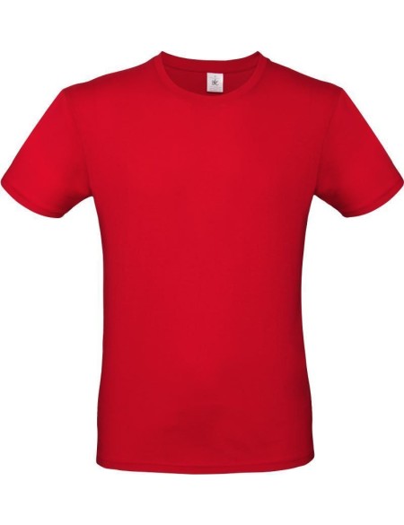 Herren-T-Shirt – B+C E150 – Feuerrot S
