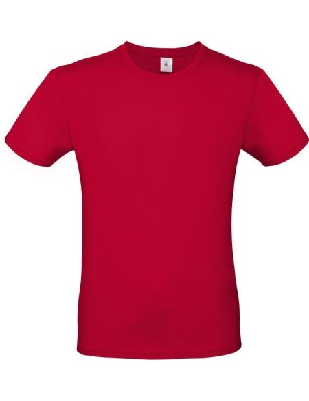 Herren-T-Shirt – B+C E150 – Tiefrot XXL