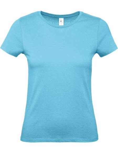 Damen T-Shirt – B+C 150 – Türkis L