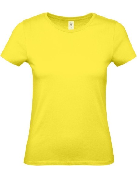 Dámské tričko - B+C 150 - Solar yellow XXL