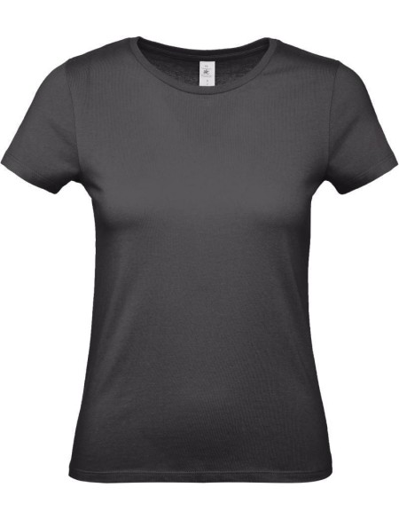 Damen T-Shirt – B+C 150 – Schwarz pur XL