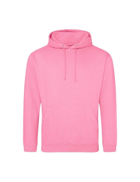 Herren-Sweatshirt JustHoods - Candyfloss rosa M