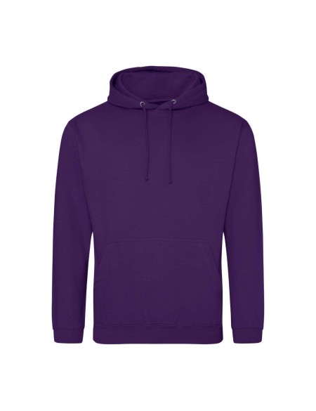 JustHoods Herren-Hoodie – Lila 4XL
