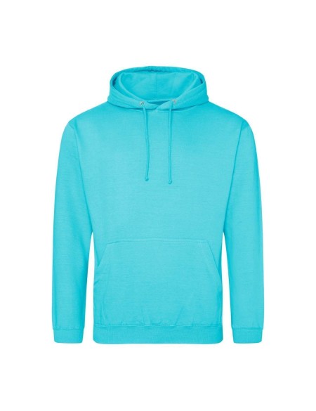 Herren-Sweatshirt JustHoods - Türkis surfen XL
