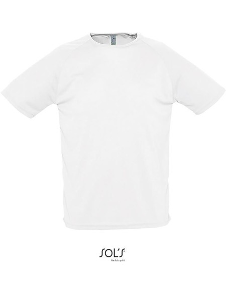 Sport-T-Shirt für Herren SPORTS - Weiß S