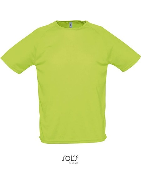 Sport-T-Shirt für Herren SPORTS - Apfelgrün XS