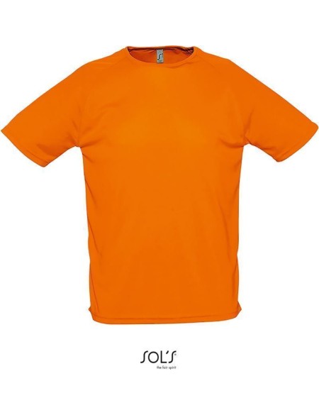 Sport-T-Shirt für Herren SPORTS - Orange XL