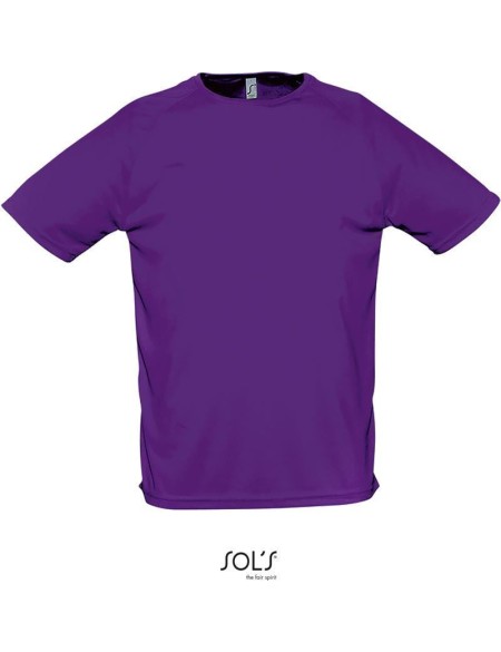 Pánské sportovní tričko SPORTY - Dark purple L