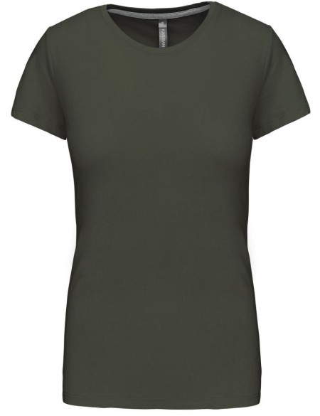 Damen T-Shirt Kariban K380 - Dunkelkhaki M