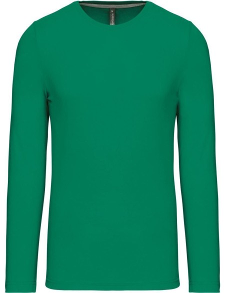 Herren-T-Shirt – Kariban K359 Langarm – Kelly Green L