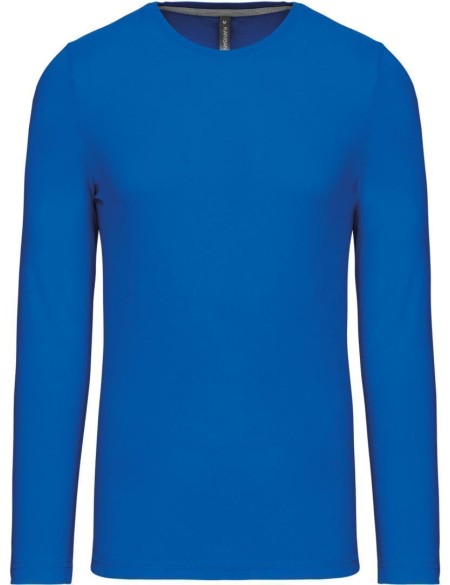 Herren-T-Shirt – Kariban K359 mit langen Ärmeln – Hellkönigsblau XXL