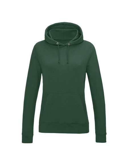 Damen-Sweatshirt JustHoods - Flaschengrün XL