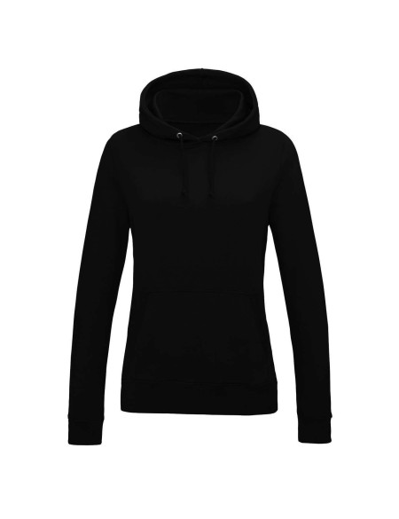 Damen-Sweatshirt JustHoods - Tiefschwarz S