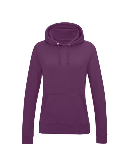 JustHoods Damen-Sweatshirt – Pflaume L