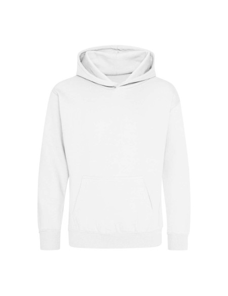 Kinder-Sweatshirt JustHoods - Arktisweiß 3/4 Jahre