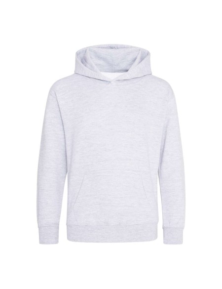 JustHoods Kinder-Sweatshirt – Ash 9/11 Jahre
